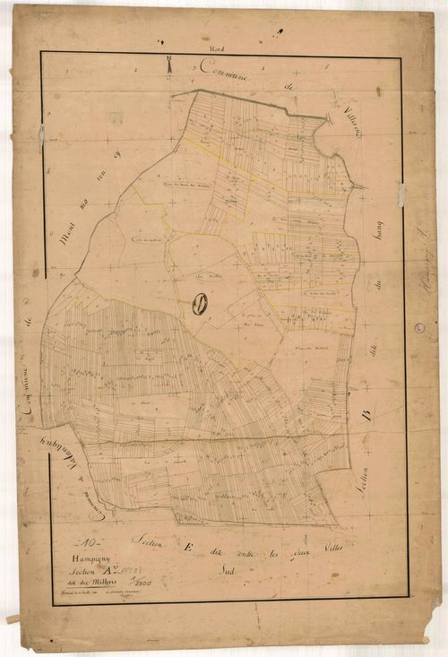 Hampigny, section A dite des milleris