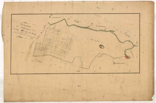 Hampigny, section B dite du bang, feuille n° 2