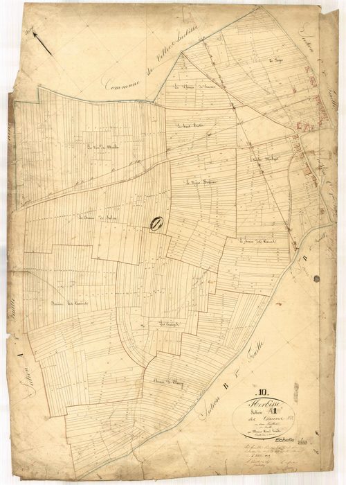 Herbisse, section A dite des craieres, feuille n° 1