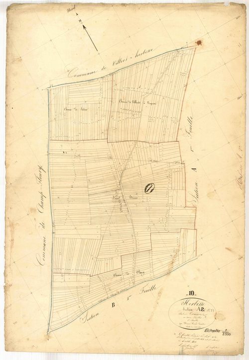 Herbisse, section A dite des craieres, feuille n° 2