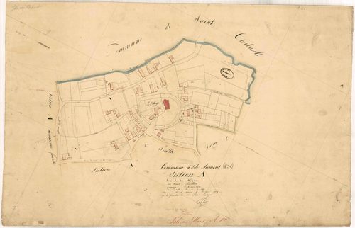 Isle-Aumont, section A dite de la Môgne, feuille n° 1