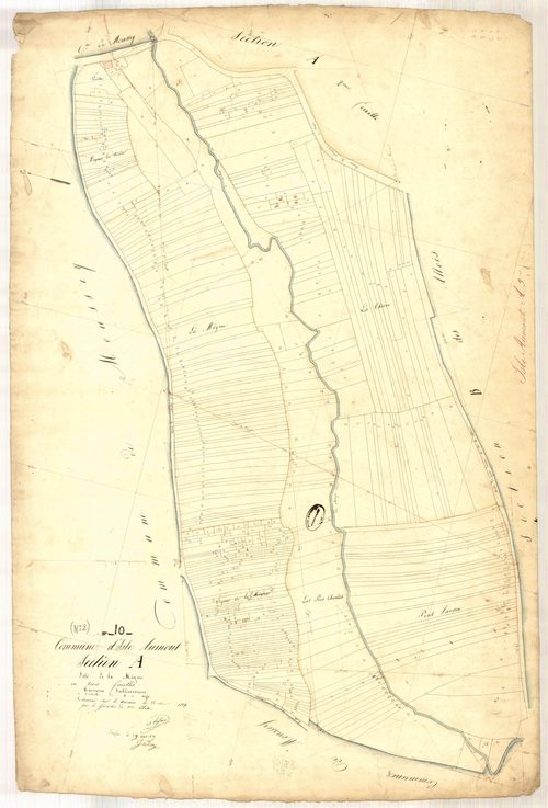 Isle-Aumont, section A dite de la Môgne, feuille n° 2