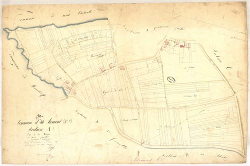 Isle-Aumont, section A dite de la Môgne, feuille n° 3