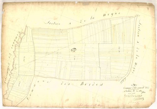 Isle-Aumont, section B dite des Allèts