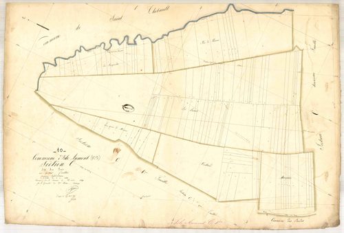 Isle-Aumont, section C dite des prés, feuille n° 1