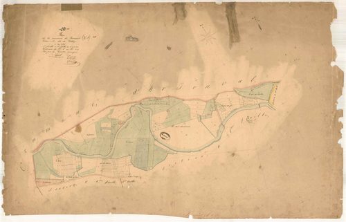 Jaucourt, section A dite du village, feuille n° 1, parcelles n°1-202