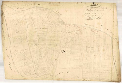 Javernant, section C dite de salisses, feuille n° 1, parcelles n°1-766