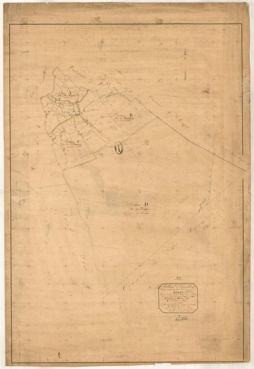 Jeugny, tableau d'assemblage