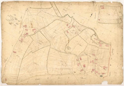 Jeugny, section A dite des vignes, feuille n° 2