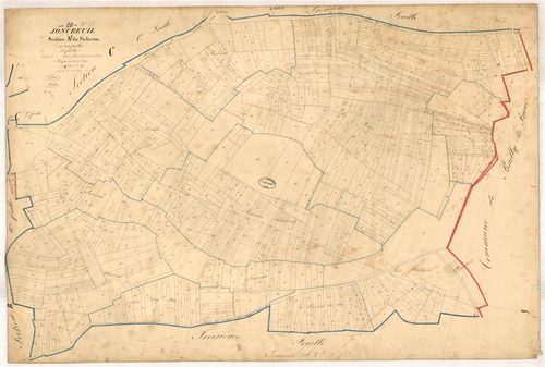 Joncreuil, section A dite du sicheron, feuille n° 2, parcelles n°172-827