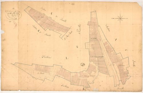 Juvancourt, section A dite de la forêt, feuille n° 4, parcelles n°783-1012