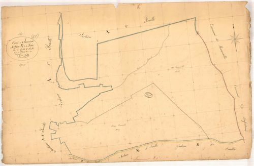 Juvancourt, section A dite de la forêt, feuille n° 6, parcelles n°1016-1017