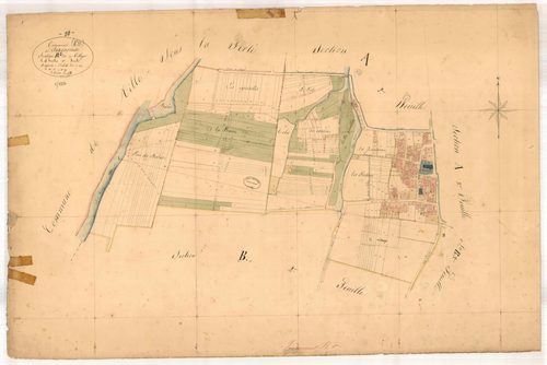 Juvancourt, section B dite du village, feuille n° 1, parcelles n°1-318