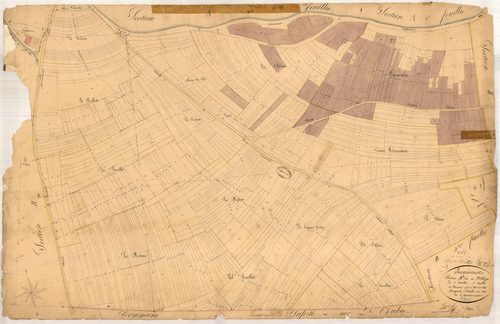 Juvancourt, section B dite du village, feuille n° 3, parcelles n°675-1263