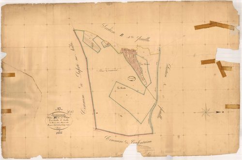 Juvancourt, section B dite du village, feuille n° 5, parcelles n°1616-1662