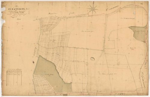 Juzanvigny, section C dite de fond d'or, feuille n° 2