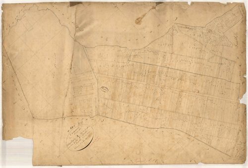 Lagesse, section A dite des bois florans, feuille n° 1