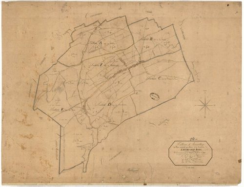 Laines-aux-Bois, tableau d'assemblage