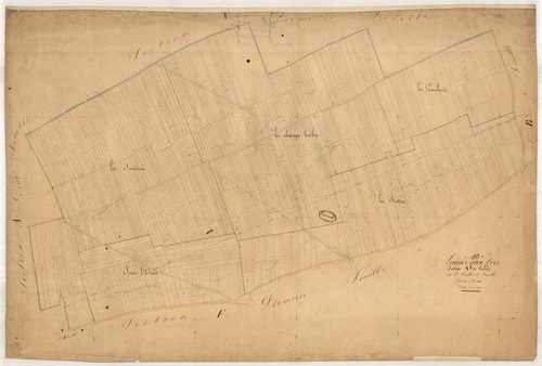 Laines-aux-Bois, section A dite de Galilée, feuille n° 3, parcelles n°738-1352