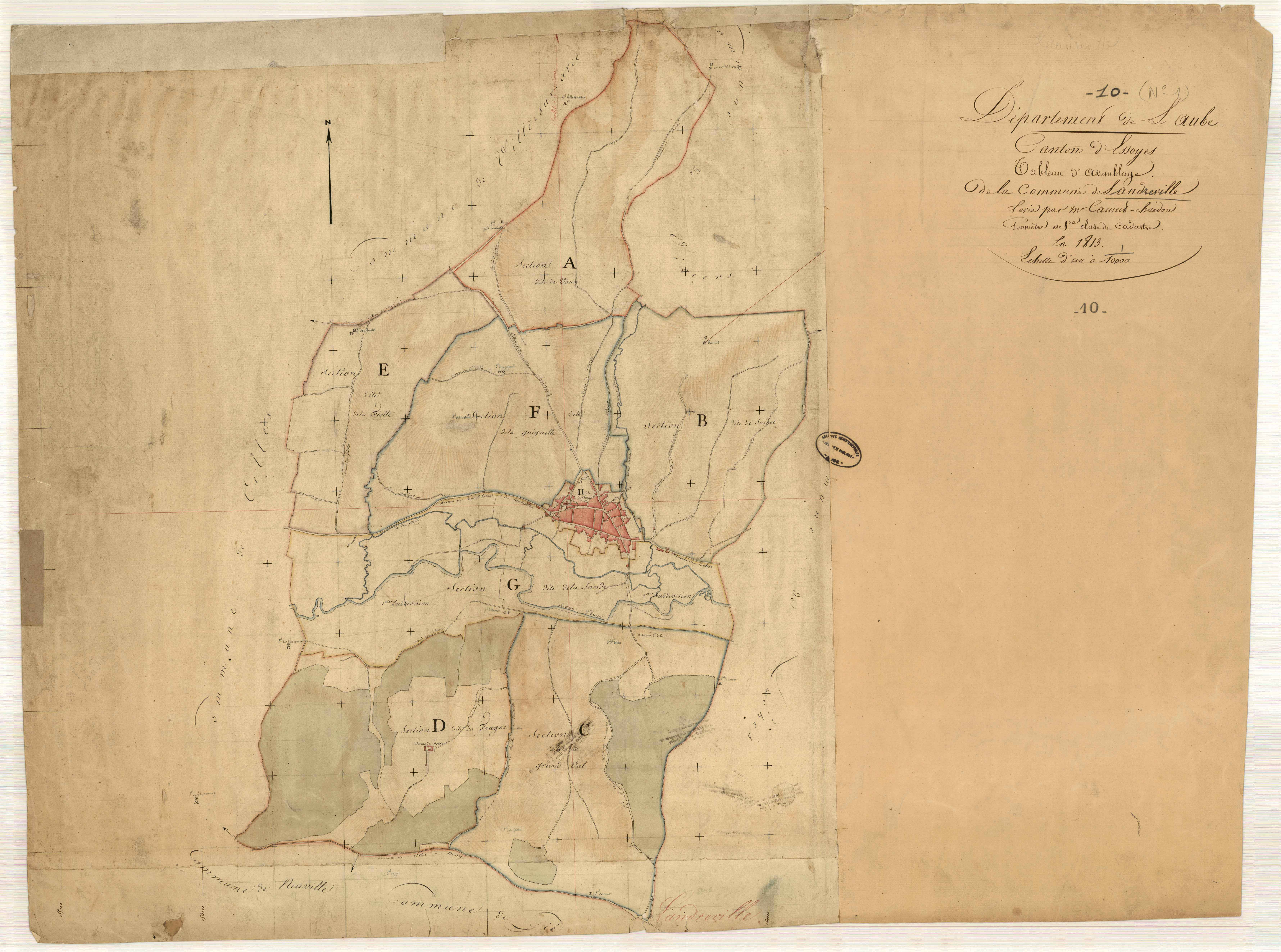 Landreville, tableau d'assemblage