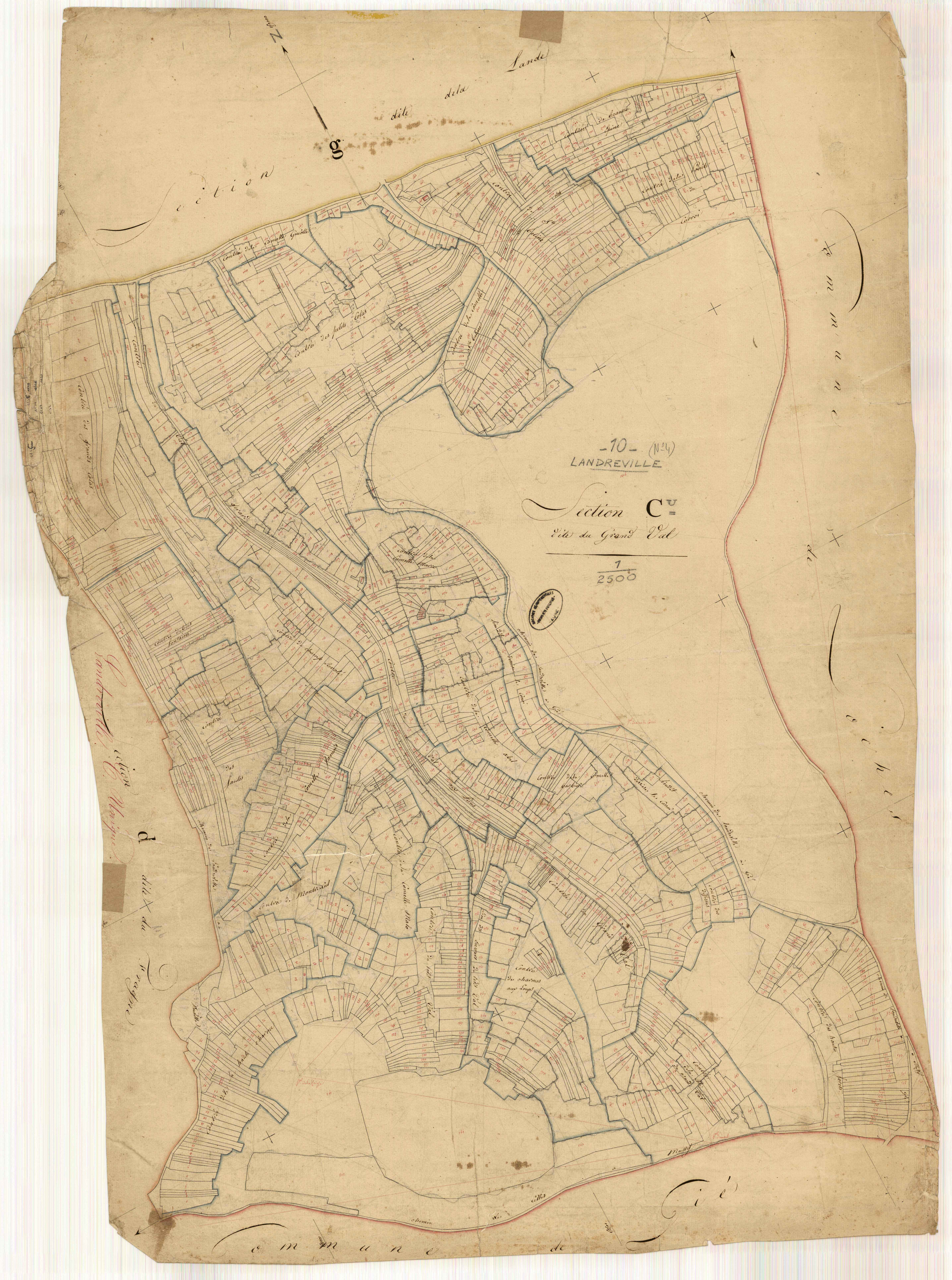 Landreville, section C dite du Grand Val