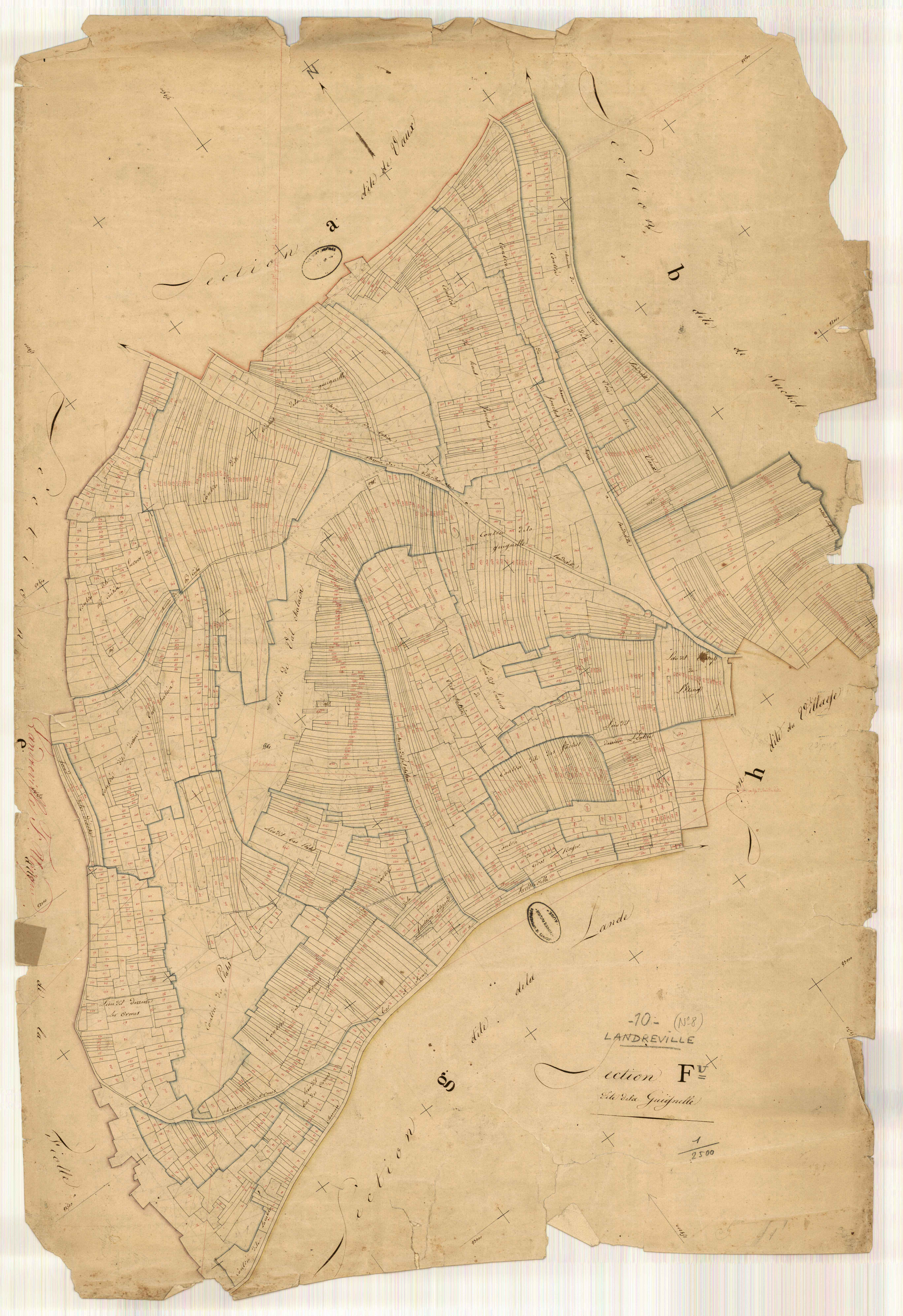 Landreville, section F dite de la Guignelle