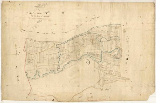 Landreville, section G dite de la Lande, feuille n° 1