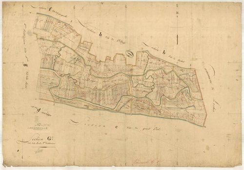 Landreville, section G dite de la Lande, feuille n° 2