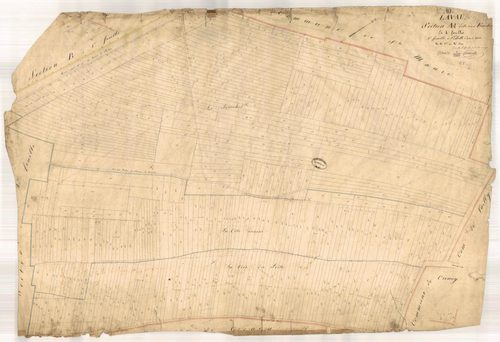 Lavau, section A dite des Fourches, feuille n° 1, parcelles n°1-520