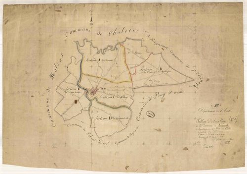 Lesmont, tableau d'assemblage
