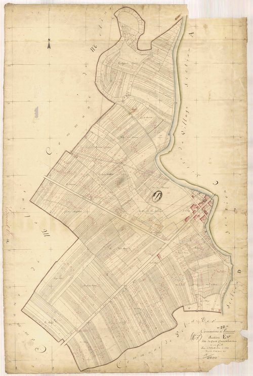Lesmont, section E dite des grands graviers et hauts carrés
