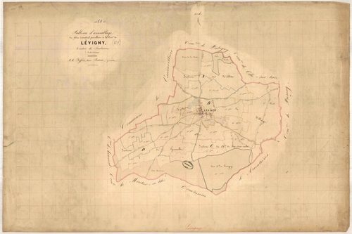 Lévigny, tableau d'assemblage