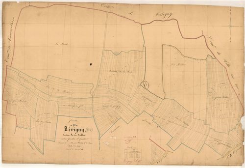 Lévigny, section A dite des Rièbles, feuille n° 1, parcelles n°1-362