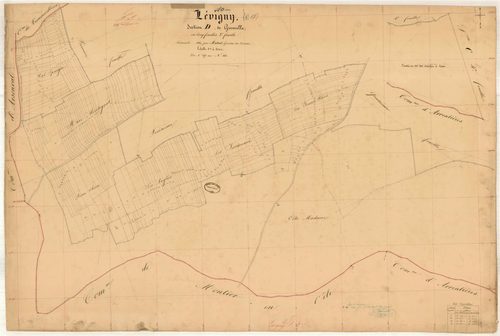 Lévigny, section D dite de Gremelle, feuille n° 2, parcelles n°137-361