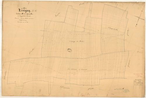 Lévigny, section D dite de Gremelle, feuille n° 3, parcelles n°362-513