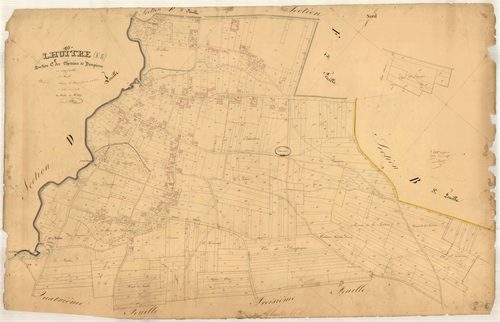 Lhuître, section C dite des chemins de Dempierre, feuille n° 5, parcelles n°1757-2537