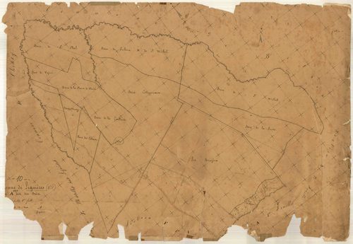 Lignières, section A dite de bois, feuille n° 1