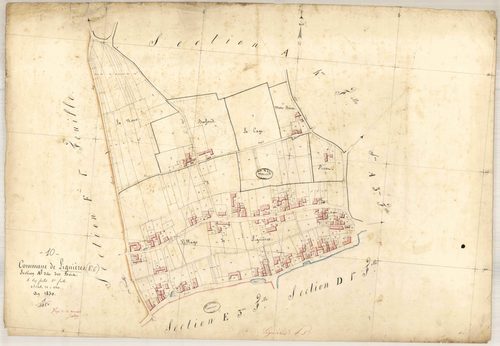 Lignières, section A dite de bois, feuille n° 5