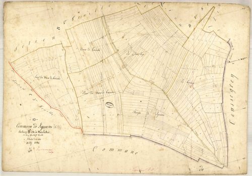 Lignières, section B dite de Bois-le-Roi, feuille n° 3