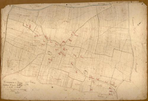 Lirey, section C dite du village, feuille n° 1