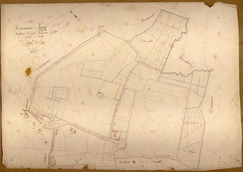 Lirey, section D dite des Voivres, feuille n° 1