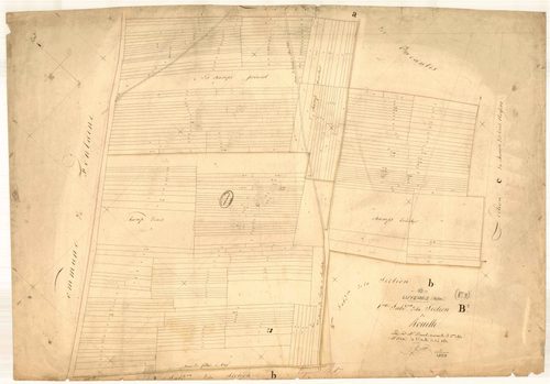 Luyères, section B dite de Rouelle, feuille n° 1