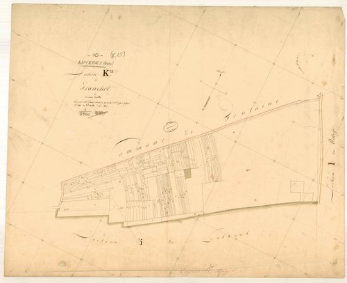Luyères, section K dite de Franchot