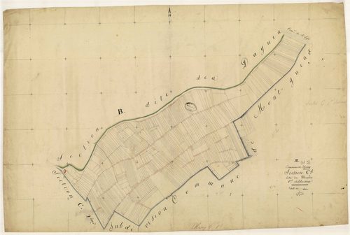 Macey, section C dite du moulin, feuille n° 1