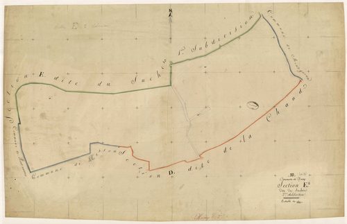 Macey, section E dite du suchet, feuille n° 2