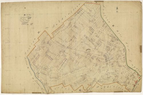Macey, section H dite des chênes, feuille n° 2
