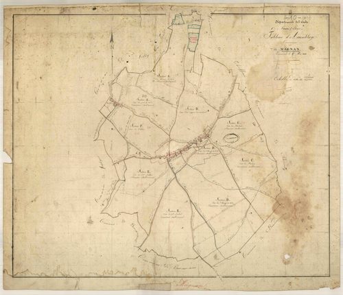 Magnant, tableau d'assemblage