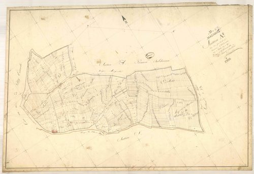 Magnant, section A dite des prés de la cour, feuille n° 2