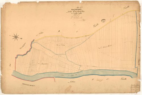 Magnicourt, section A dite des hauts prés, feuille n° 1, parcelles n°1-191