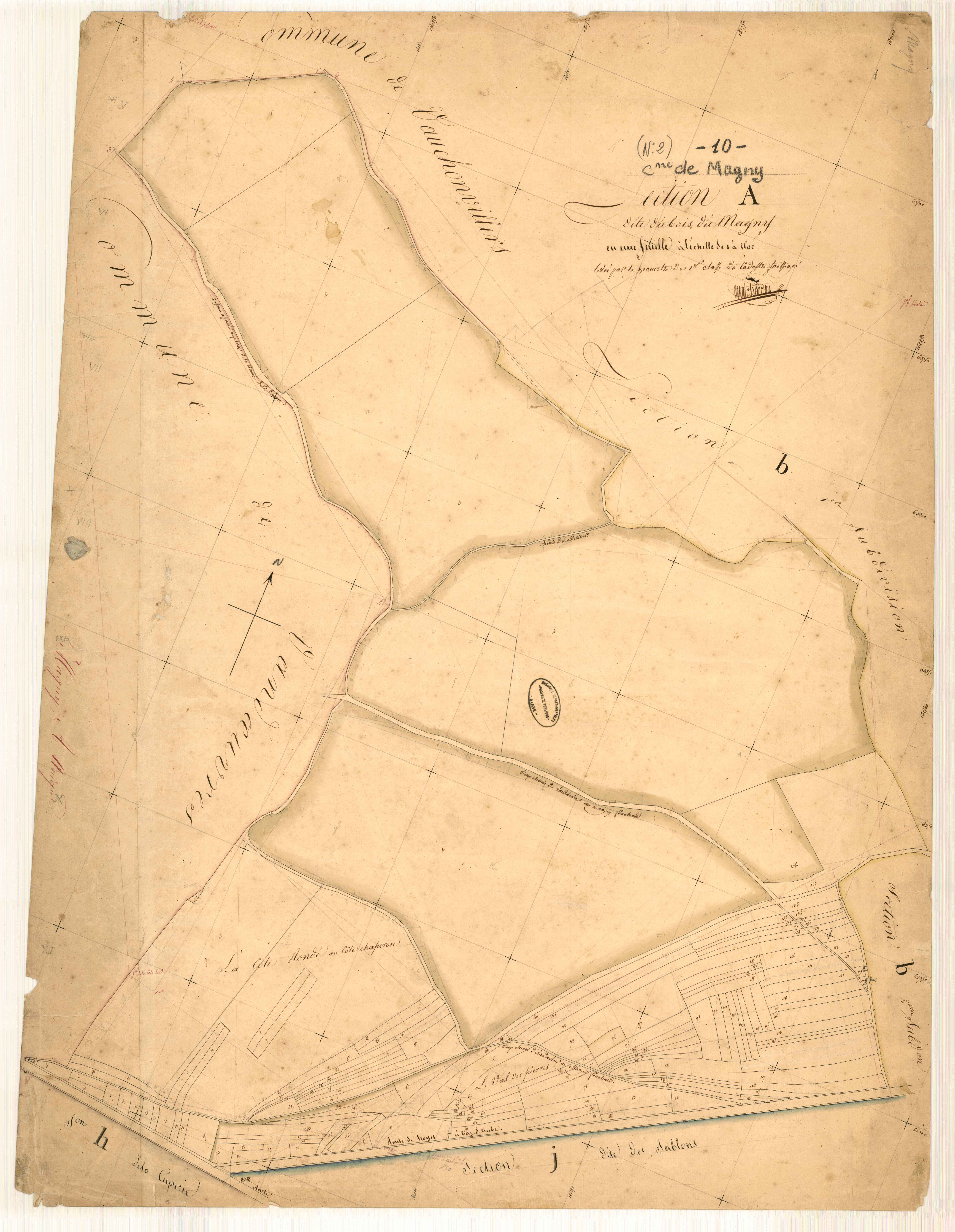Magny-Fouchard, section A dite du bois du Magny
